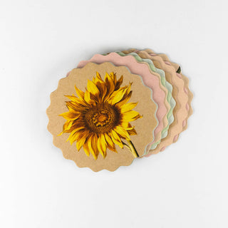 30x40 Untersetzer Ablage Coaster mit verschiedenen Blumen Motiven Blumendesigns