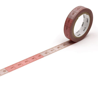 japanisches washi tape mit aufgedrucktem Maßband