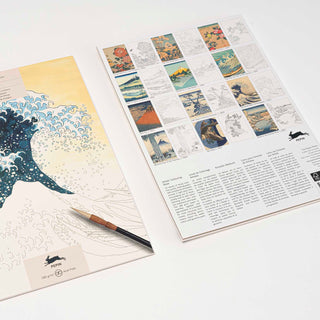 Pepin Press Malbuch Hokusai