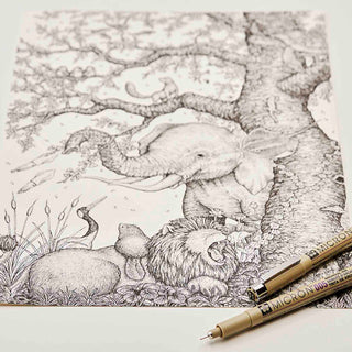 Sakura Pigma Micron schwarz