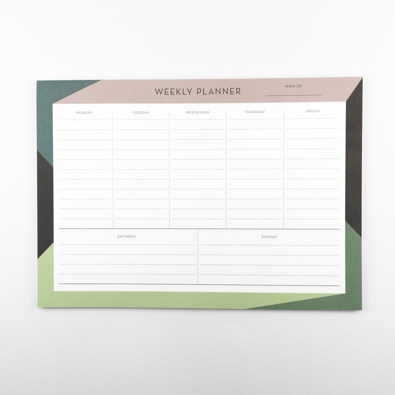 Haferkorn & Sauerbrey Classic Daily Planner Tagesplaner To Do Liste Notizblock Schreibblock Wochenplaner Kalender