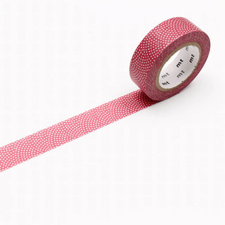 mt masking tape japanisches washi tape Reispaper samekomon outou Punkte Pünktchen rot weiss