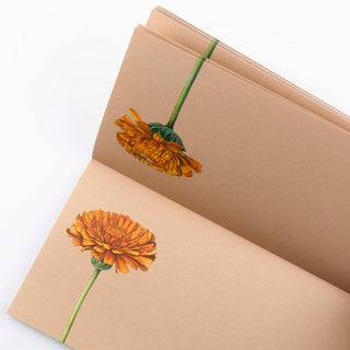 30x40 Schreibblock Block Notizblock Einkaufsliste Notepad aus recyceltem Papier Ringelblume