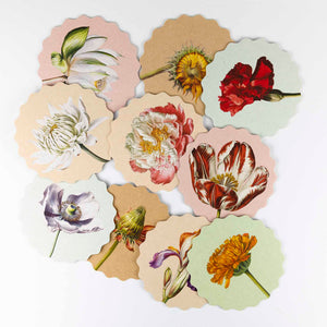 30x40 Untersetzer Ablage Coaster mit verschiedenen Blumen Motiven Blumendesigns