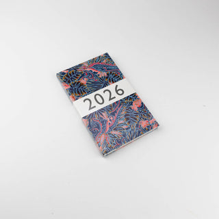 Carta Pura Kalender 2026 - 9 x 15 cm, Monstera blau