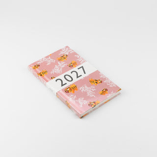 Carta Pura Kalender 2027 9 x 15 cm Tiger rosé