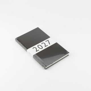 Carta Pura Kalender 2027 9 x 15 cm dunkelgrau