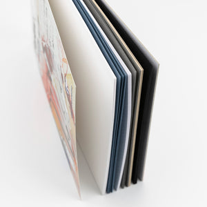 Clairefontaine, PaintON, Block A5, kopfseitig geleimt, 24 Blatt, 250g, 6 Farben/Papiere sortiert