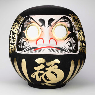 Daruma 30 cm - schwarz