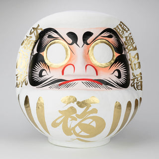 Ein Daruma ist in Japan ein traditionelles Glueckssymbol.