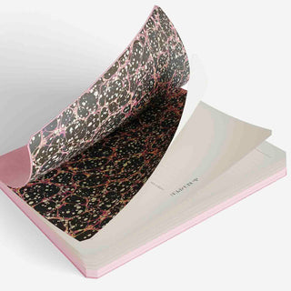 Vorsatzpapier farblich abgestimmt marmoriert