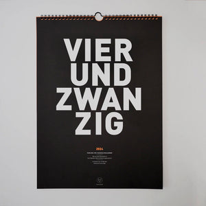 FOX & POET Familienkalender 2024 Kalender Planer Kalendarium Wandkalender