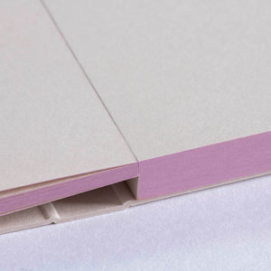 Gmund Büttenfabrik Büttenpapier Color edge Color blocking Notizblock 039760 lavendel lila