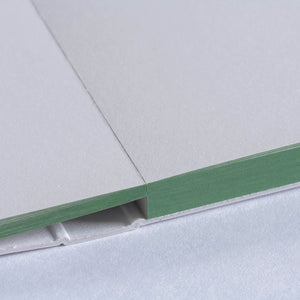 Gmund Büttenfabrik Büttenpapier Color edge Color blocking Notizblock 039777 Salbei grün