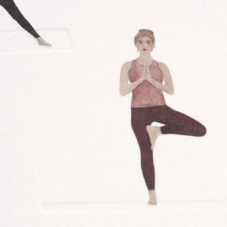 Gmund Klappkarte Yoga