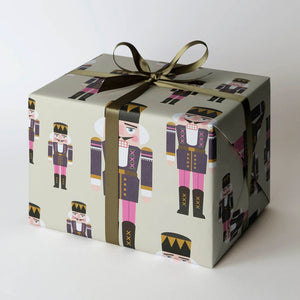 Haferkorn & Sauerbrey Geschenkpapier aus Berlin Feinstpapier Offsetdruck Nussknacker Nutcracker Weihnachten