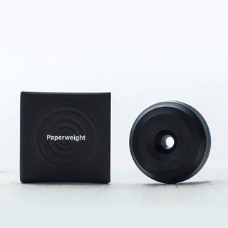Paperweight aus einem Stück Aluminium gefräst
