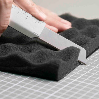 HMM Utility Knife Aluminium roh