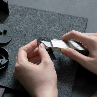 HMM Utility Knife Aluminium roh