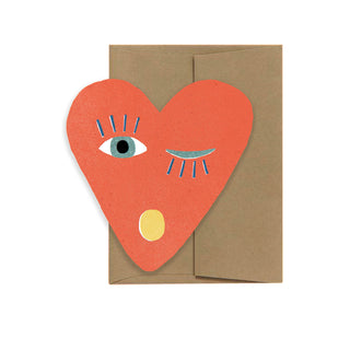 Klappkarte zum Valentinstag, Herz, Muttertag, Alles Gute zum Muttertag