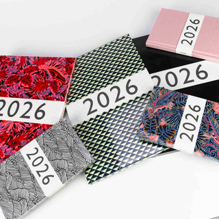 Carta Pura Kalender 2026 - 9 x 15 cm, Wellenspiel