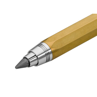 Minenhalter aus Messing mit verchromter Mechanik
