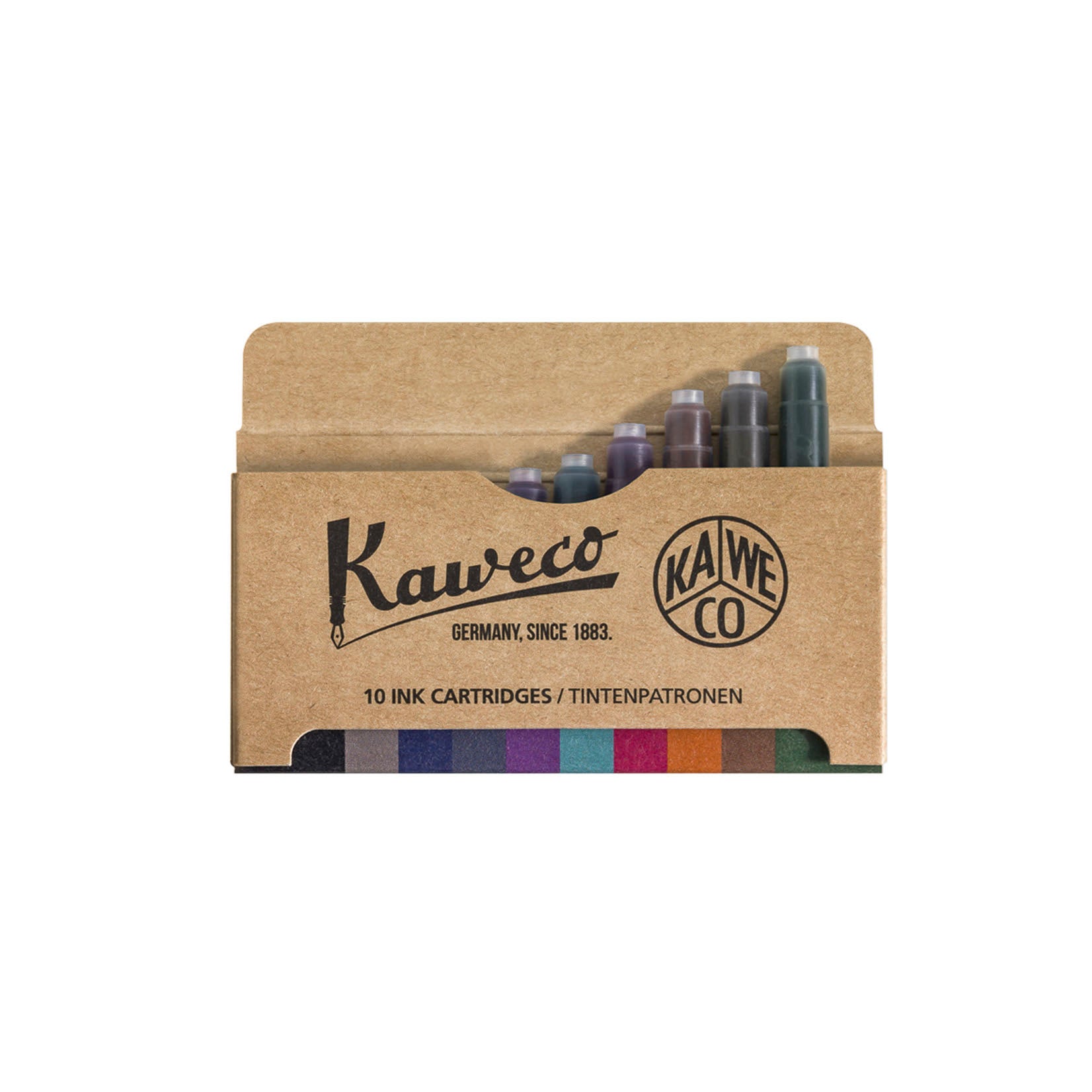 Kaweco Füllerpatronen für Füllhalter Füller Tintenpatronen Tinte Set gemischte Farben bunt