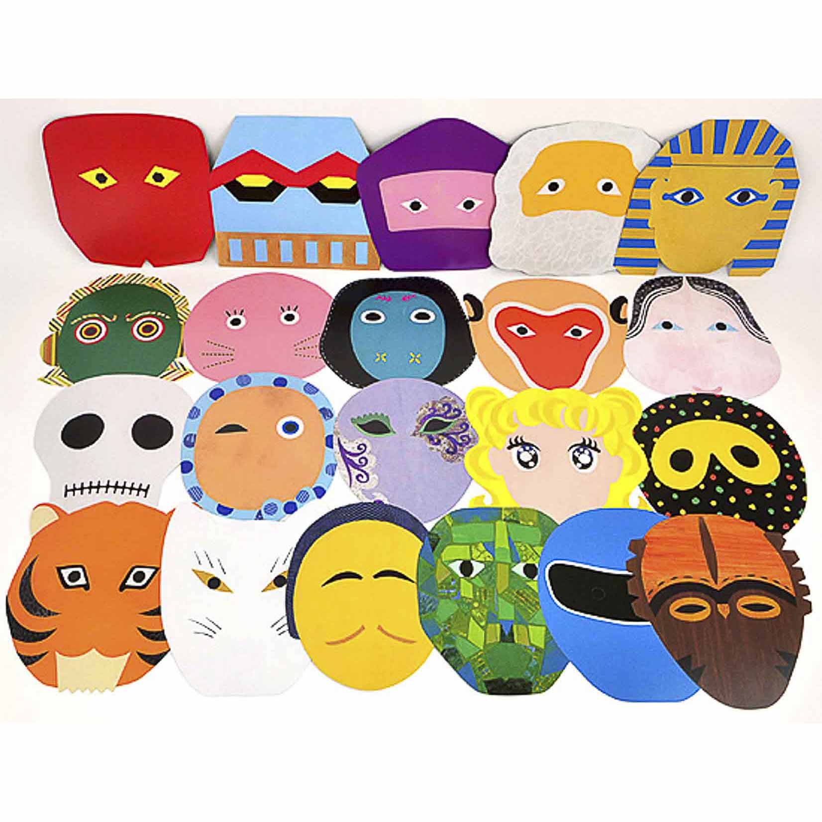 masken aufbewahrung selber machen Tupera Tupera Mask Work Box Bastelset Masken DIY Maske Japan Zubehör Basteln – paletti store