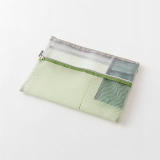 Midori Pen & Tool Pouch aus Mesh - grün