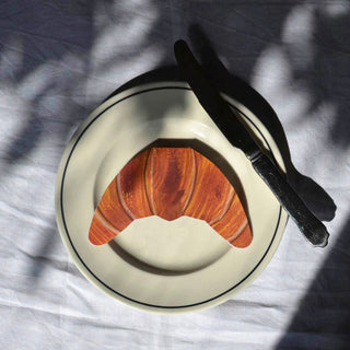 Leckeres Croissant als Klappkarte