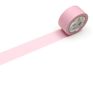 Papierklebeband mit matter Oberfläche in rosa, geeignet zum Beschriftenmt masking tape japanisches washi tape Reispapier matt beschreibbar Beschriftung mt fab