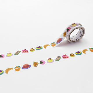 Washi Tape mit süßen Desserts