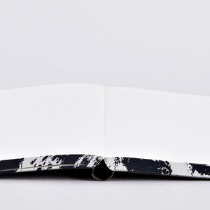 nuuna Graphic L Notizbuch Notebook Notizheft brandbook moon Mond bei Nacht schwarz