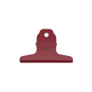 Metallklammer in mattem Rot von Penco aus Japan