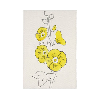 Scribble & Daub Klappkarte Malve