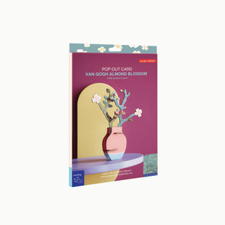 flache Grußkarte mit Elementen zum Zusammenstecken