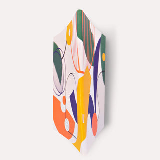 Die Seiten sind mit einer weißen Klammer geheftet.