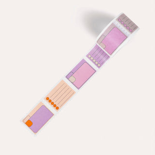 Washi Tape in perforierten Abschnitten