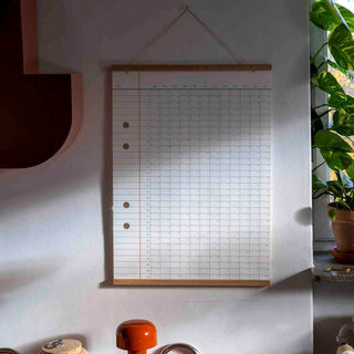 Wandkalender mit Posterleiste
