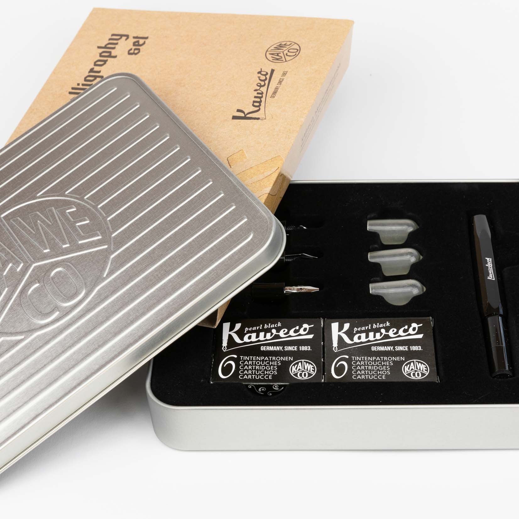 Kaweco Kalligrafie Set mit 4 Federn