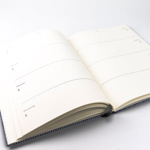 Carta Pura Wochenkalender Kalender 2023 9 x 15 cm orange Tsumugi Fadeheftung Hergestellt in Deutschland