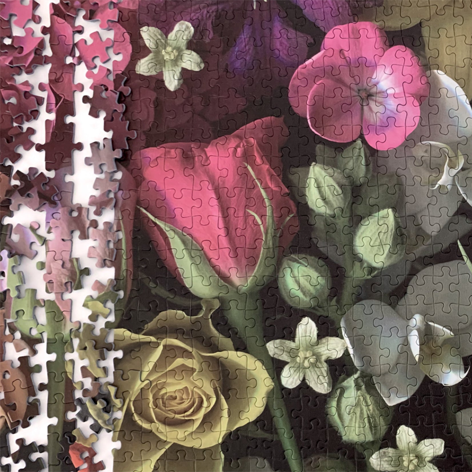 Cloudberries Puzzle Blumen Blumenstrauss Flowers florales Muster