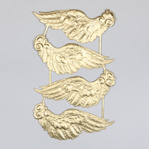 Dresdner Ornamente Engelsflügel gold
