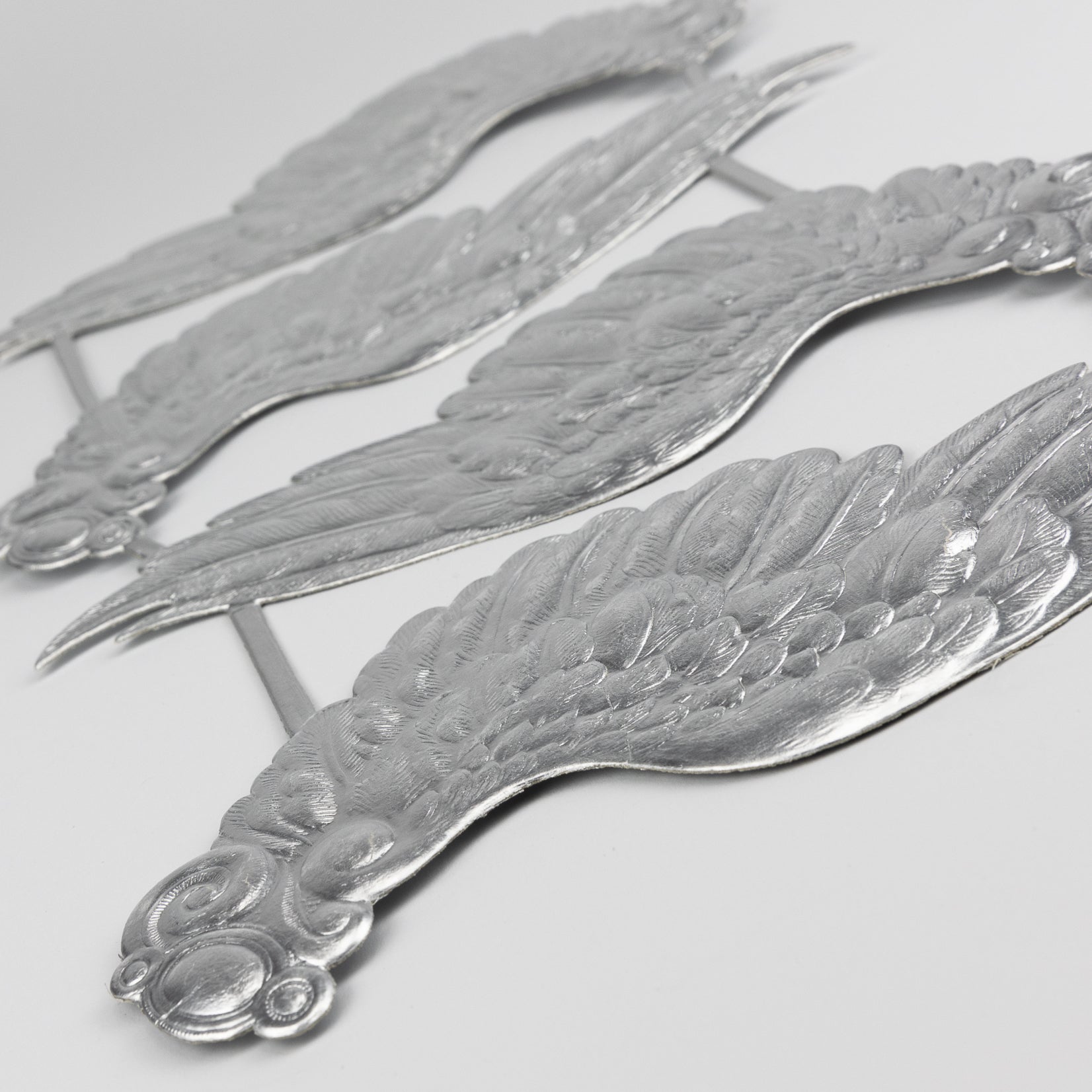 Dresdner Ornamente Engelsflügel silber