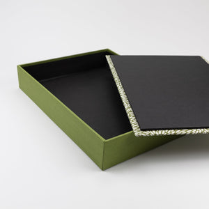 oh papier Flache Box A4 grün