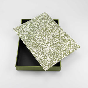 oh papier Flache Box A4 grün