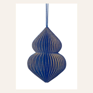 Herr & Frau Rio Karte Postkarte Risographie Riso Druck Weihnachten Schmuck Baumschmuck
