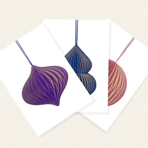 Herr & Frau Rio Karte Postkarte Risographie Riso Druck Weihnachten Schmuck Baumschmuck