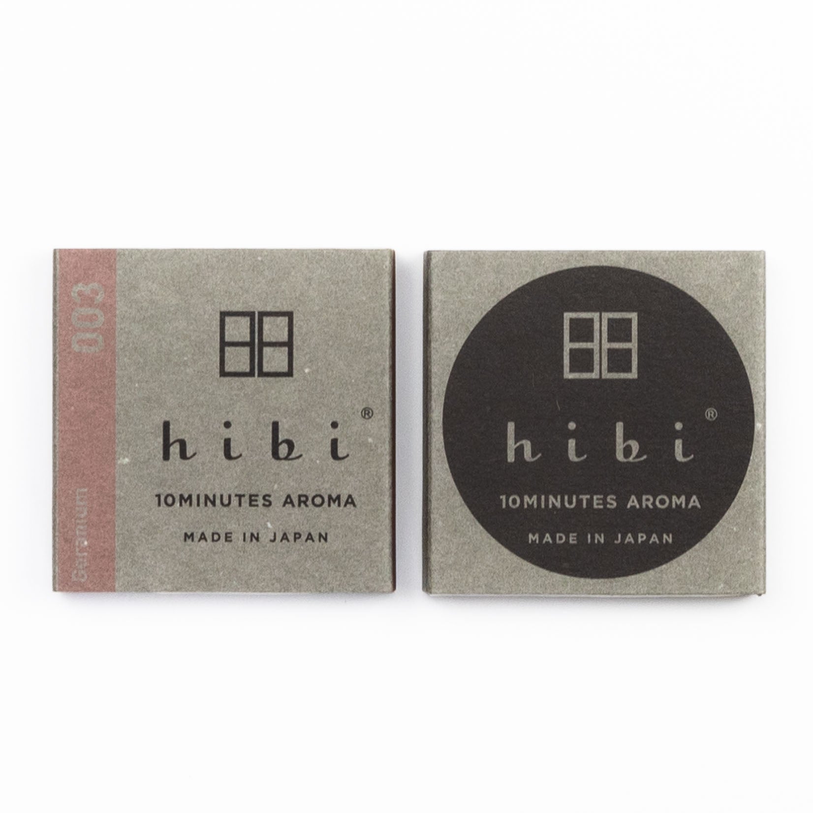 Hibi 10 Minutes Aroma Raumduft Duftstreichhölzer Räucherstäbchen Geranium