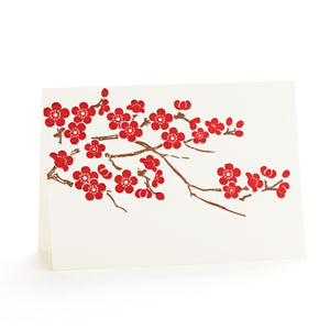 Ilee Papergoods Letterpress Karte Grusskarte Kirschblüte Sakura Japan Frühling